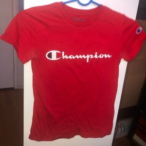 CHAMPION Red Tee